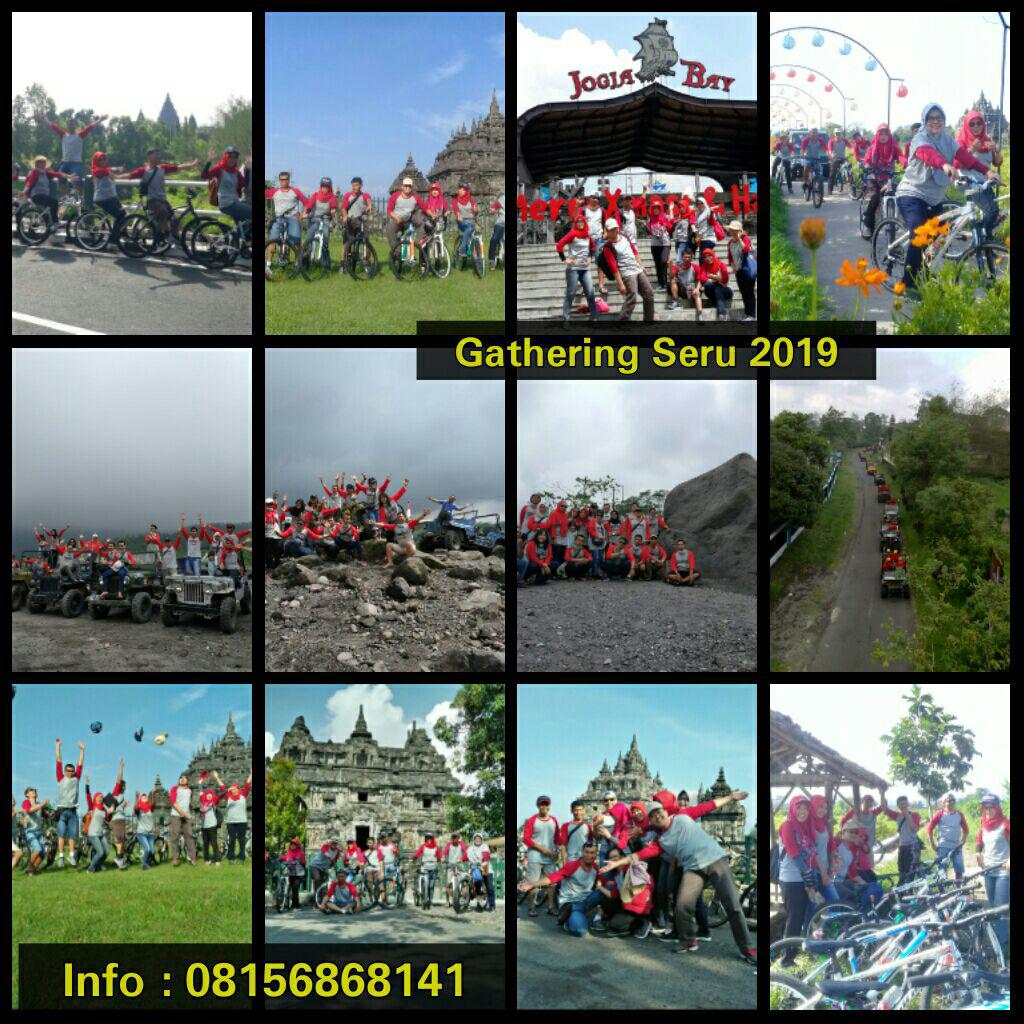 : PAKET  Kaliurang Cycling Tours + Village Tour + Merapi Lava Tour